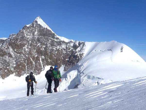 Die Gipfel des Monte-Rosa