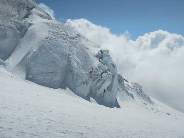 Die Gipfel des Monte-Rosa