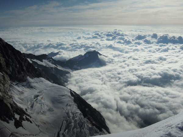 Die Gipfel des Monte-Rosa