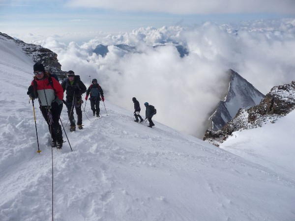 Besteigung des Gipfel des Gran Paradiso 4061 m - 3 Tage