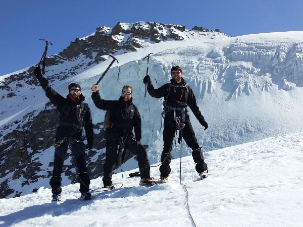 Besteigung des Gipfel des Gran Paradiso 4061 m - 3 Tage