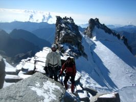 Aufstieg des Gran-Paradiso mit Alta-Via