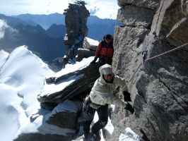 Aufstieg des Gran-Paradiso mit Alta-Via