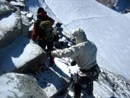Aufstieg des Gran-Paradiso mit Alta-Via