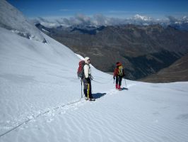 Aufstieg des Gran-Paradiso mit Alta-Via