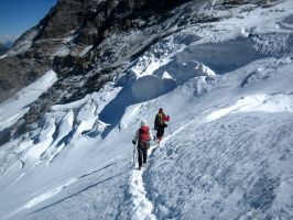 Aufstieg des Gran-Paradiso mit Alta-Via